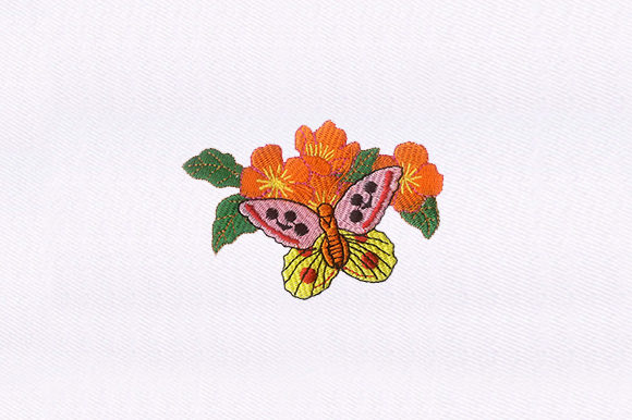 A Butterfly Flowers Embroidery Design Review for Craft Fair Success