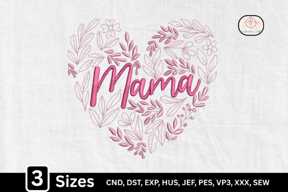 A Designer's Honest Review of the Floral Mom Embroidery File