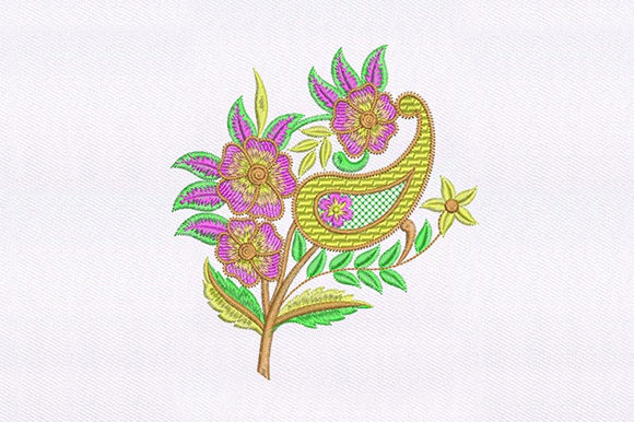 A Designer's Review of Fuchsia Quilt Flowers Embroidery