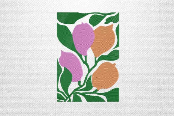 A Designer's Review of the Abstract Floral Block Embroidery Design