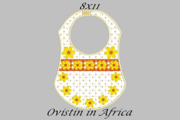 A Designer's Review of the Yellow Flowers Adorable Baby Bib