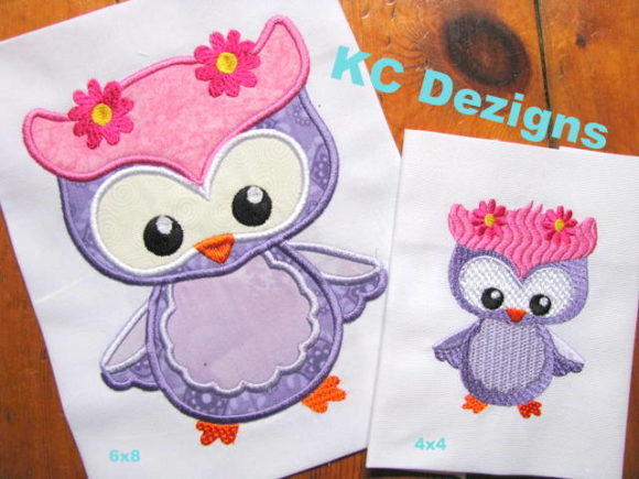 A Designer’s Review of the Spring Owl with Flowers Applique