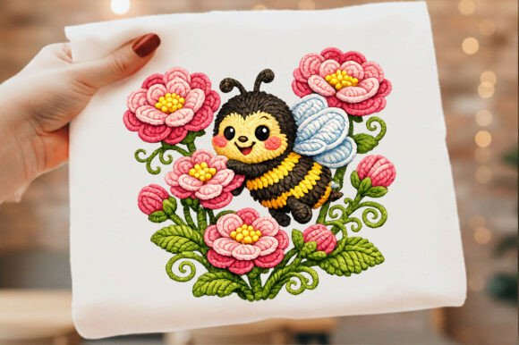 A Professional Review of the Bee Floral Embroidery Design