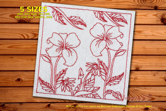 A Professional Review of Two Beautiful Flowers Bluework