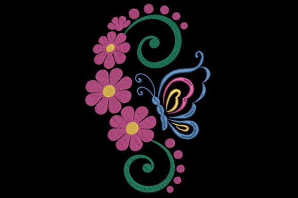 Creative Review: Flowers and Butterfly for Seasonal Projects