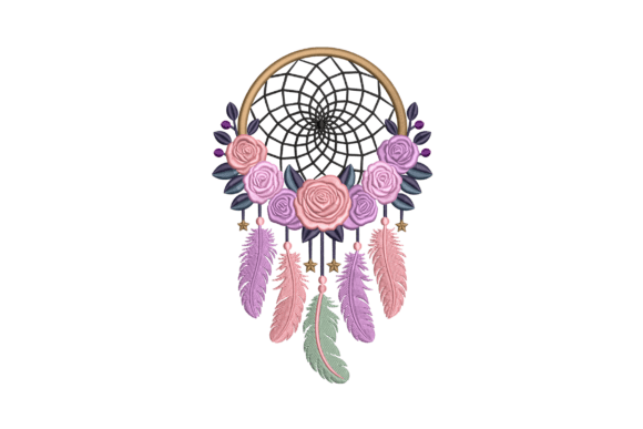 Embroidering a Boho Market Favorite: The Floral Dreamcatcher
