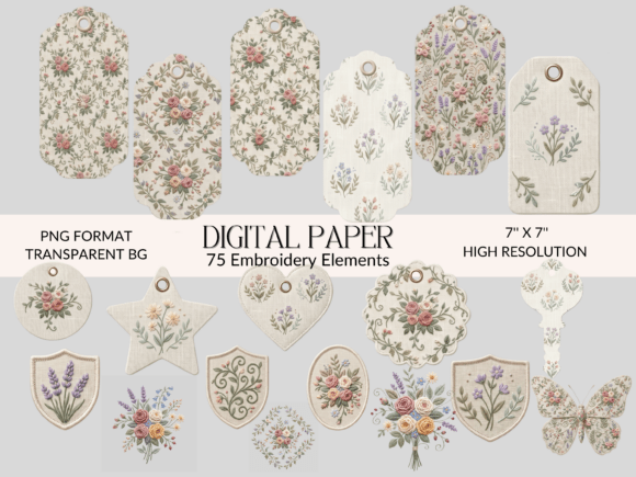 Floral Embroidery Clipart Bundle: A Designer's Seasonal Review