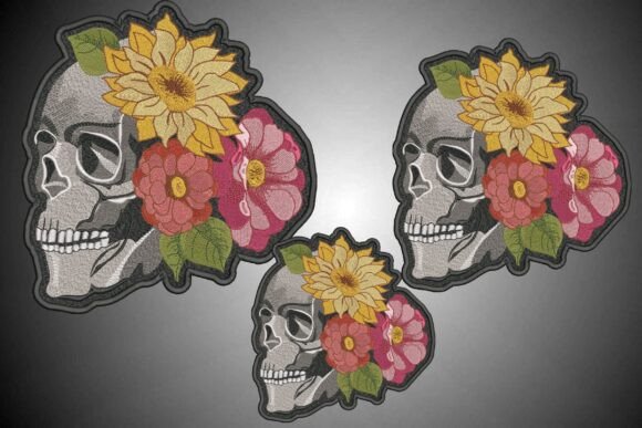 Floral Skull Patch: A Designer's Review for Boutique Apparel
