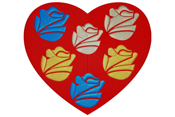 Heart with Flowers Inside: A Designer's Review for Merchandise
