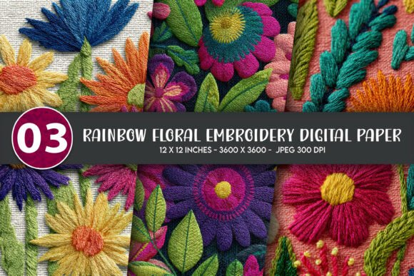 Rainbow Floral Embroidery: A Designer's Practical Review