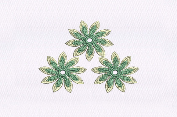 Swiveling Flowers Embroidery Design Review